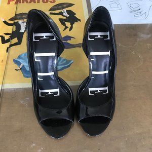 Elle Patent Faux Leather